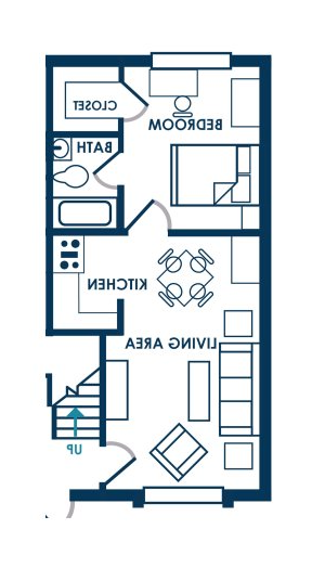 研究生住房平面图